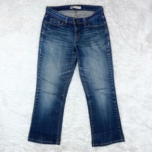 LEVI’S Women’s 529 Curvy Bootcut Blue Denim Jeans 8 M